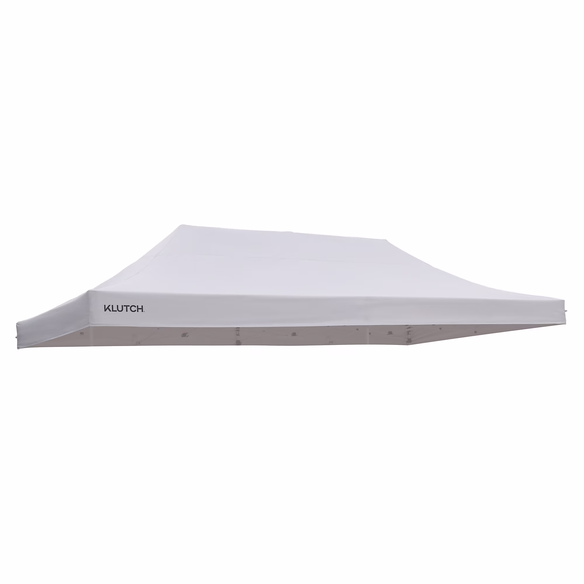 Klutch Tent Canopy Top Replacement 20ft. x 10ft., Commercial Strength, White