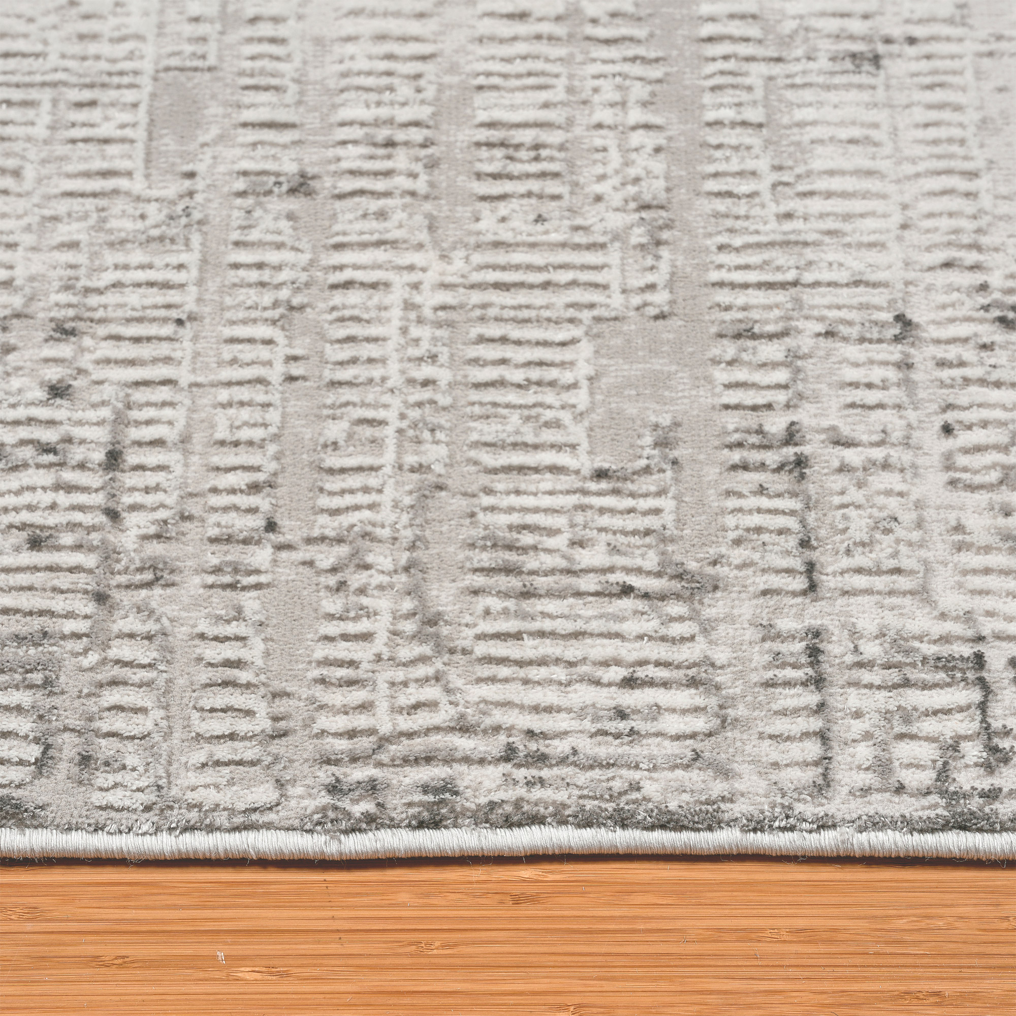 Divina Area Rug, Aloma Cream & Gray, Runner, 2’6′ x 7′