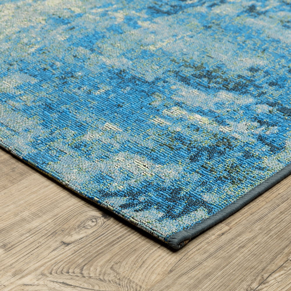 Oriental Weavers Naples Area Rug 359XI Outdoor Beige Abstract 9’10” X 12’10” Rectangle