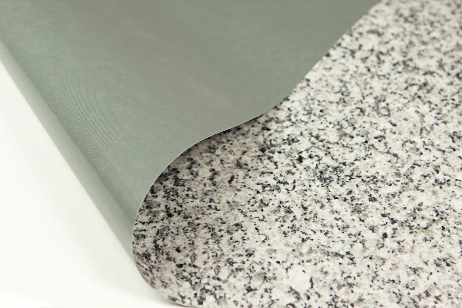Instant Granite Countertop Vinyl Laminate Sheet - Peel & Stick - Durable Self-Adhesive Paper Roll Resists Heat, Stains, Water - Kitchen & Bath - 36 x 144 (3' x 12') - Marble Design - Luna Pearl