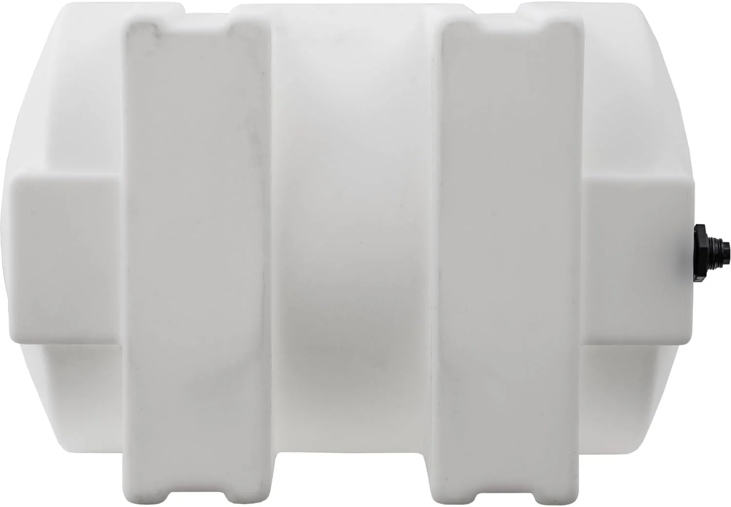 Horizontal Polyethylene Reservoir Water Tank with Legs, 550 Gallon, Made in the USA, Poly Tank for Water and Non-Flammable Liquids, Rust and Corrosion Proof