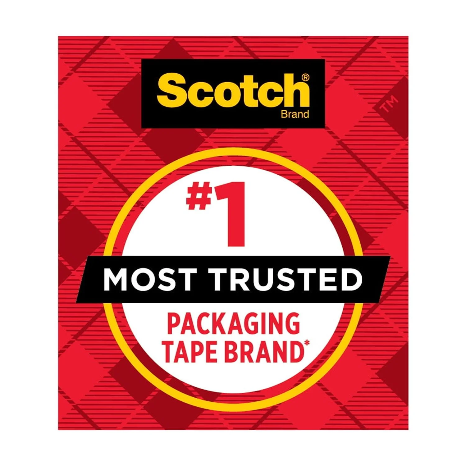 Scotch Heavy Duty Packaging Tape, Clear 1.88" x 54.60 Yds, 36 Rolls