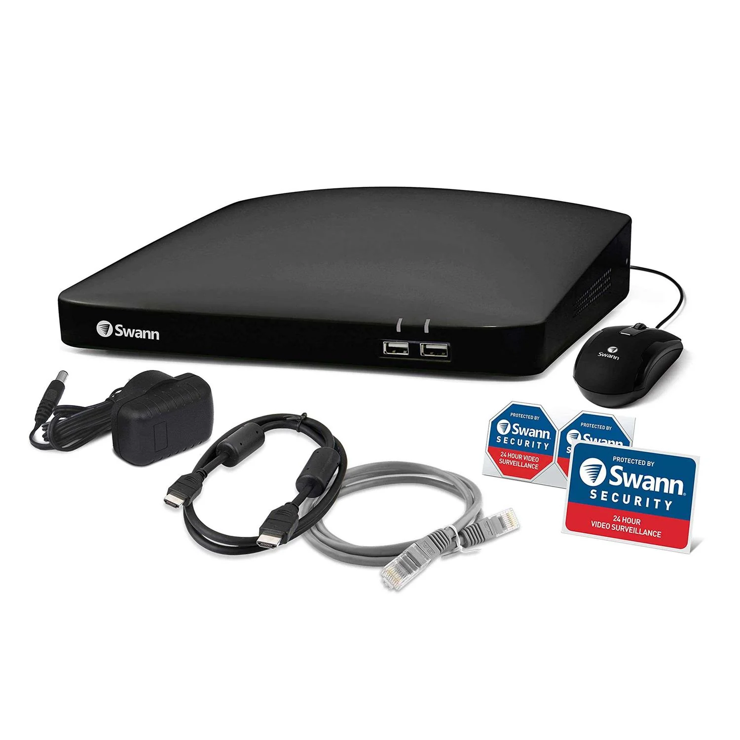 Swann 8 Channel 1080p Full HD DVR Security Recorder With 6 Cameras – Enforcer