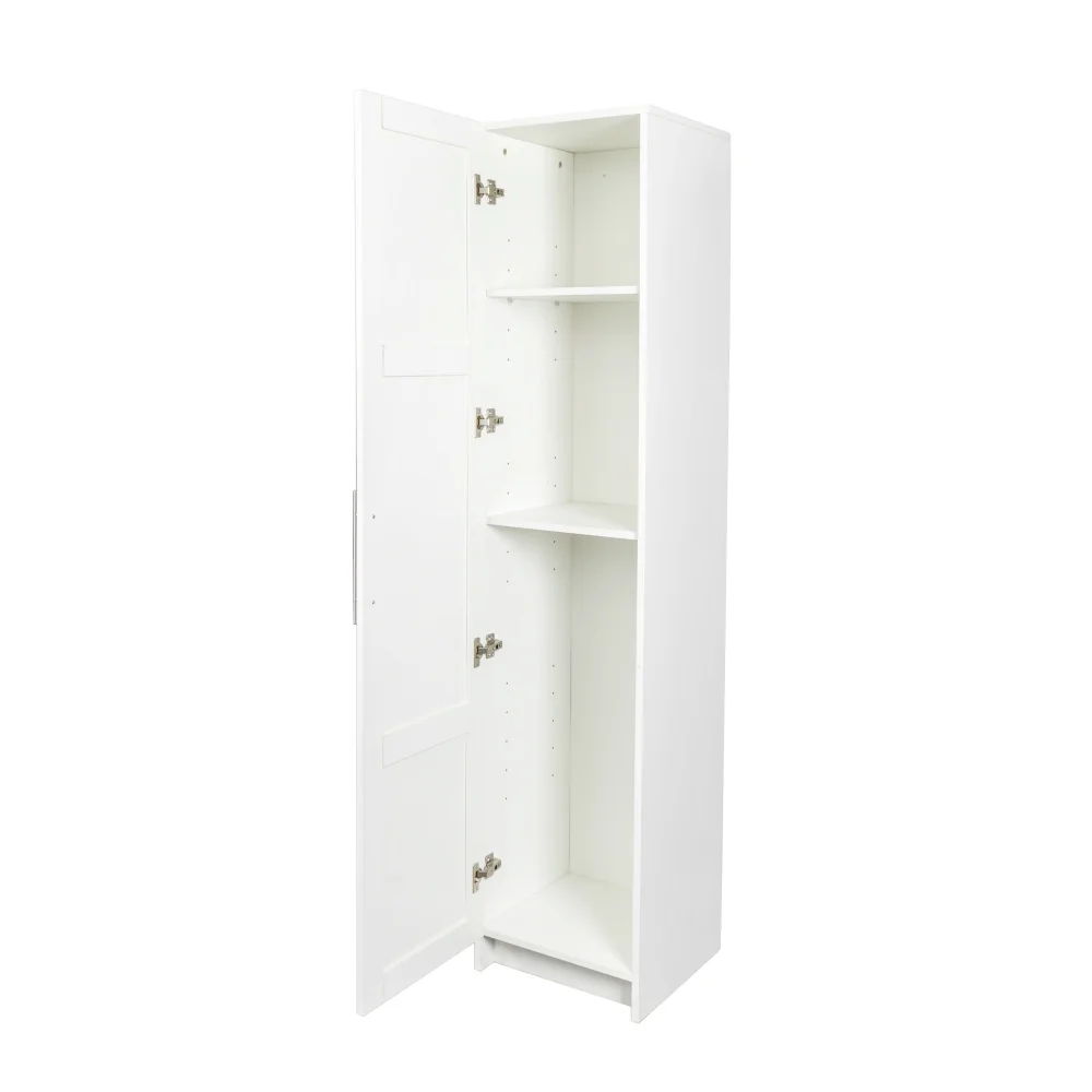 Stackable Wall Cabinet,Hanging Wall Mount Storage Cabinet with Adjustable Shelves and Doors,Sideboard Buffet Cupboard,Console Table,White Wood Finish,11.81 "D x 31.50"W x 29.92 "H