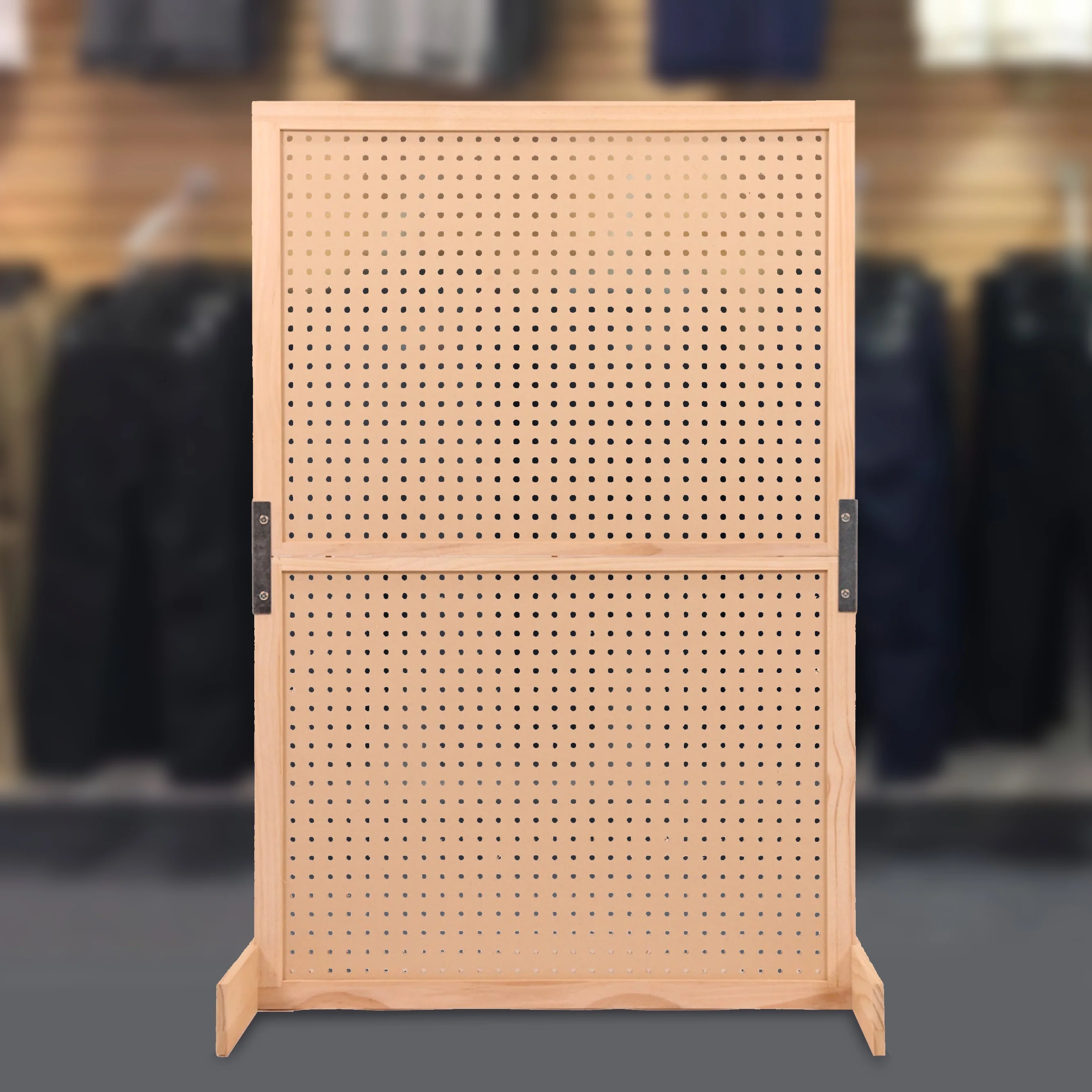 SSWBasics Peg Board Display Stand for Jewelry and Accessories - 32" W x 48"H - Standing