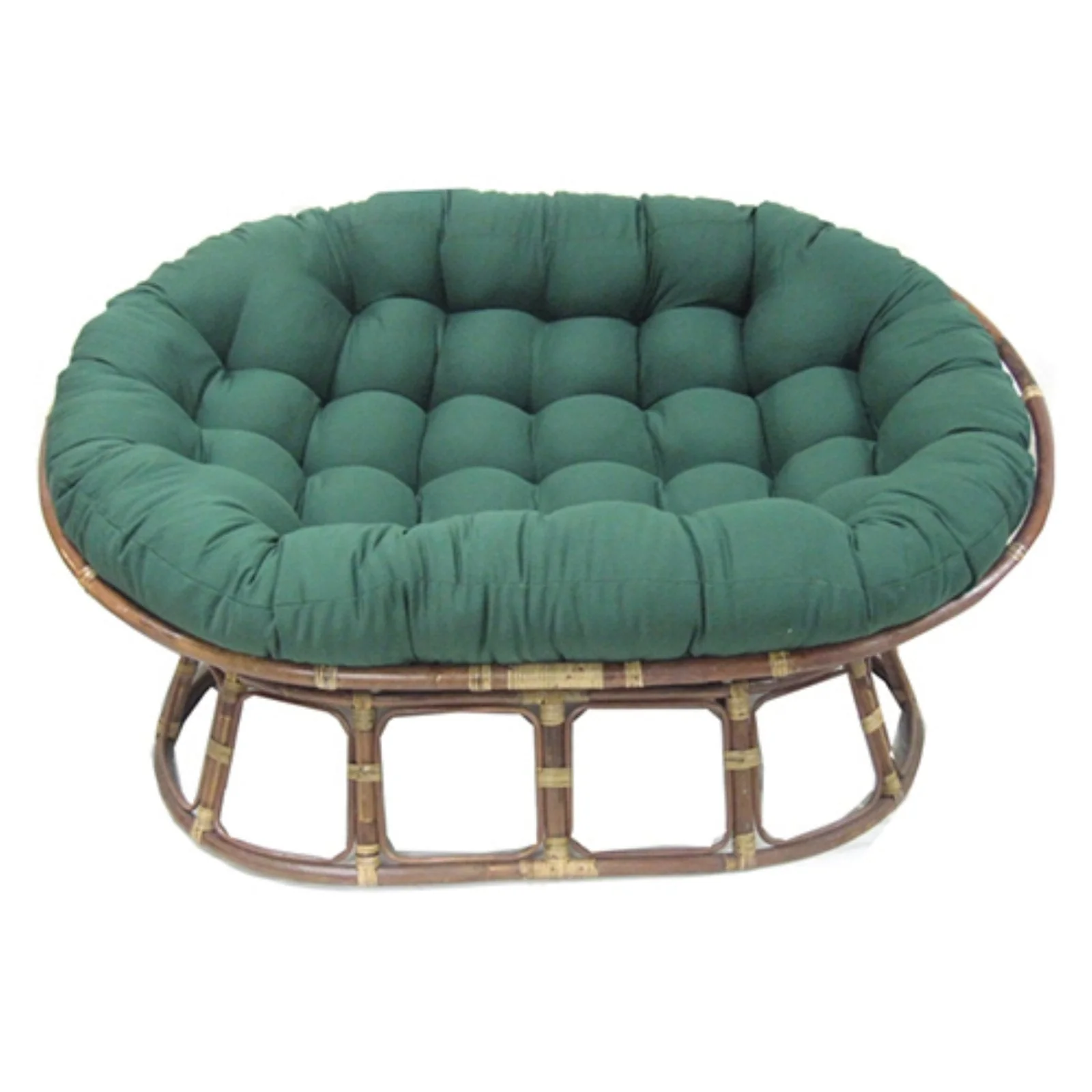 Blazing Needles 78 x 58 in. Oversize Double Papasan Solid Twill Cushion