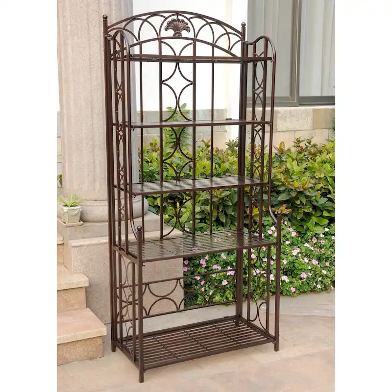 Mandalay 5-Tier Iron Baker’s Rack