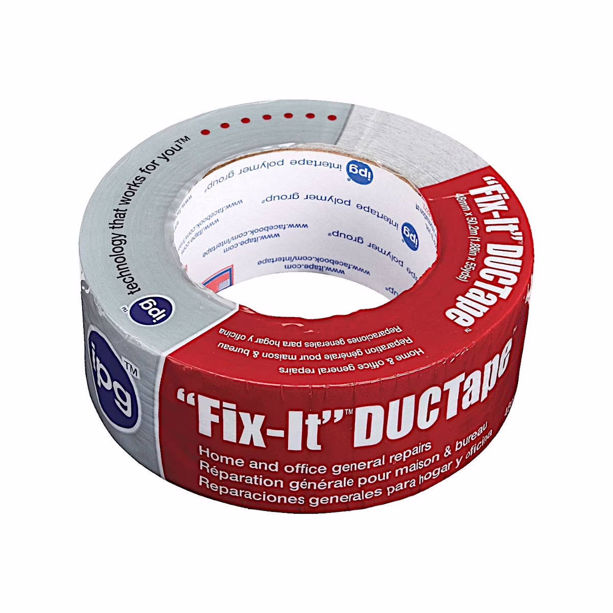 IPG 6900 2″ x 55 Yds General Purpose Duct Tape – 24ct. Case