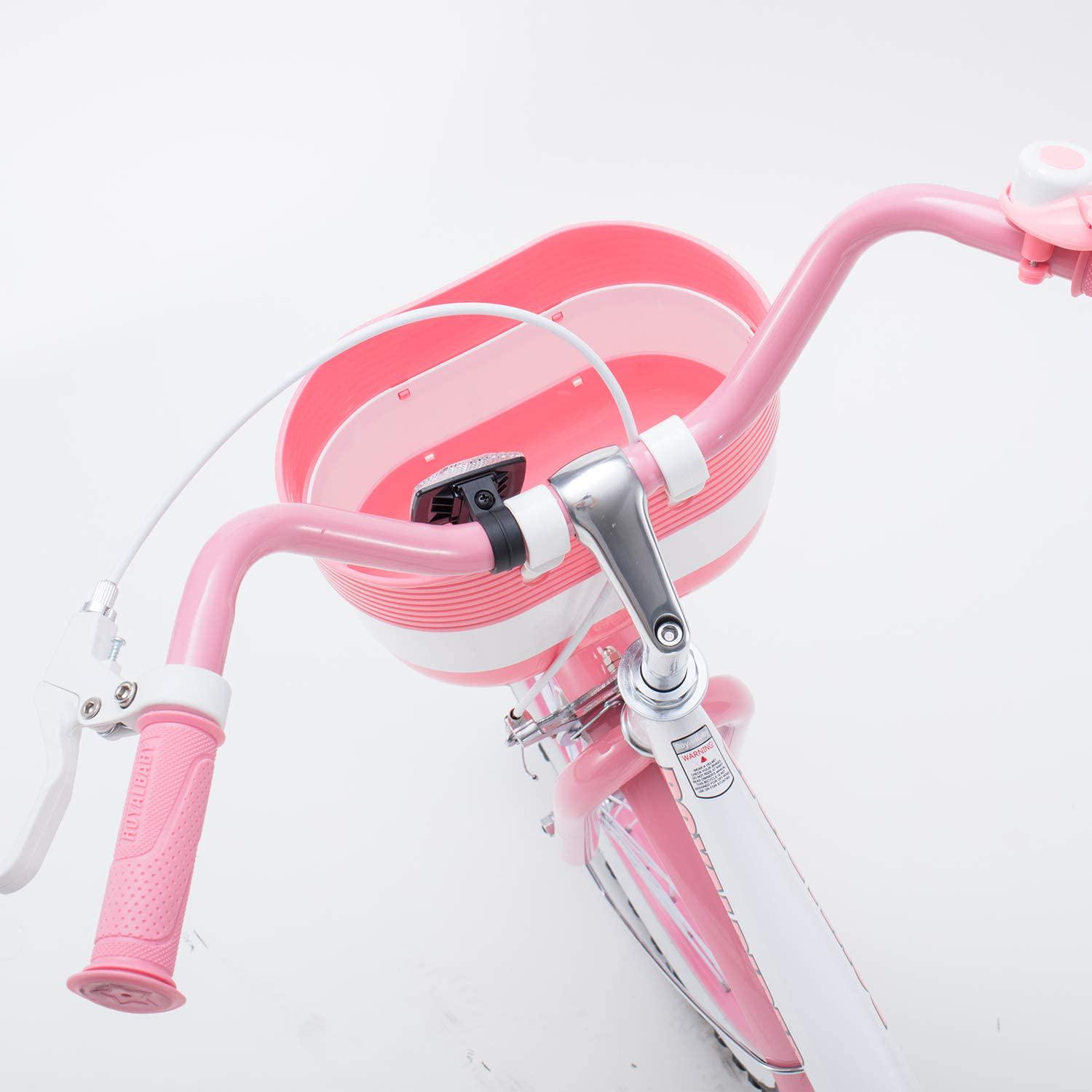Royalbaby Jenny Princess 20 inch Girl-s Bicycle. White & Pink