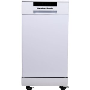 Hamilton Beach 18" Portable Dishwasher in White