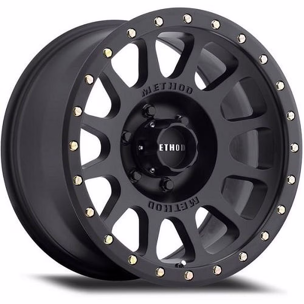 Method Race Wheels MR305 NV 17 X 8.5 in 6 x 139.7 0Et 108mm Matte Black Wheel Fits select: 2000-2018 CHEVROLET SILVERADO, 1996-2023 TOYOTA TACOMA