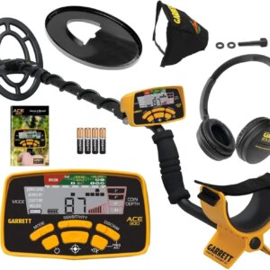 Garrett ACE 300 Metal Detector with Waterproof Coil and Headphones