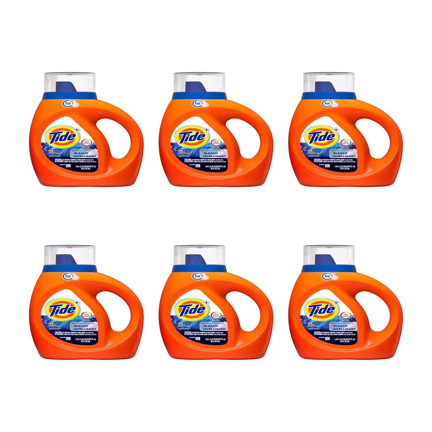 Tide + Bleach 42 oz C 6 Pack (42 oz x 6)