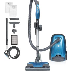 Kenmore Pet Friendly Lightweight Bagged Canister Vacuum Cleaner with Extended Telescoping Wand, HEPA, 2 Motors, Retractable Cord, and 4 Cleaning Tools
